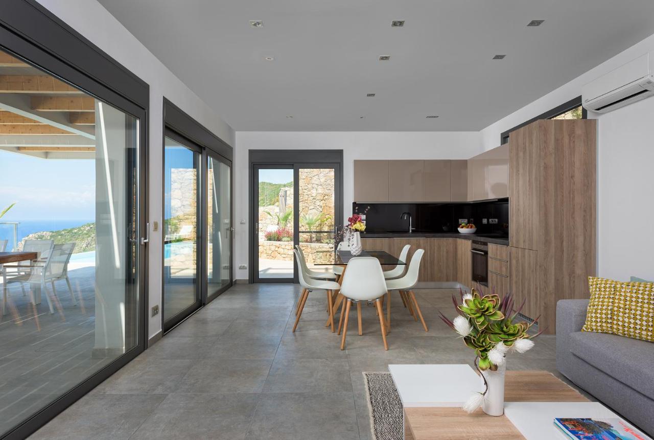 Kathisma Bay Villas - Luxury Villas- Villa Oceanos Kalamíci Kültér fotó