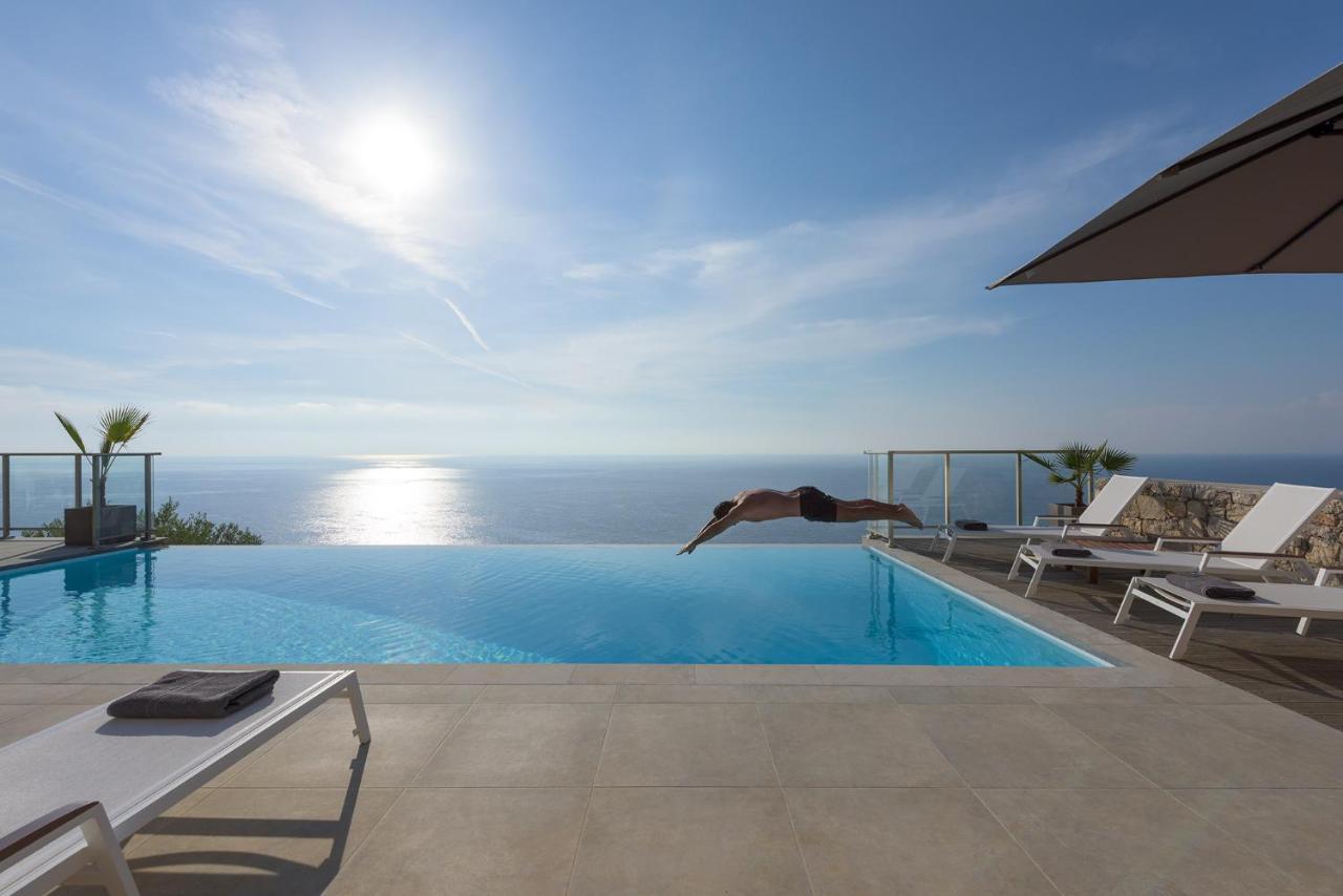 Kathisma Bay Villas - Luxury Villas- Villa Oceanos Kalamíci Kültér fotó