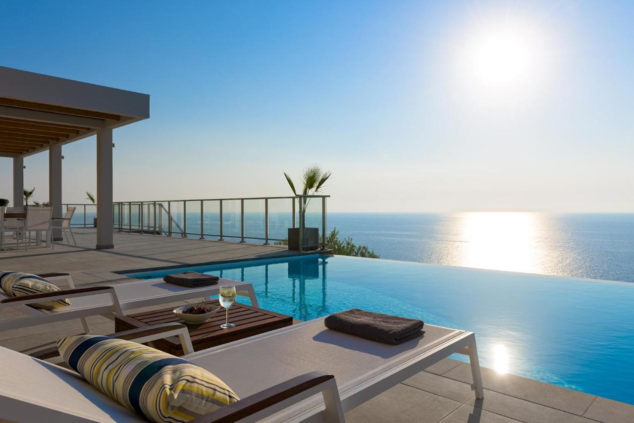 Kathisma Bay Villas - Luxury Villas- Villa Oceanos Kalamíci Kültér fotó