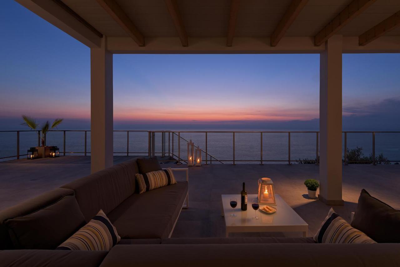 Kathisma Bay Villas - Luxury Villas- Villa Oceanos Kalamíci Kültér fotó